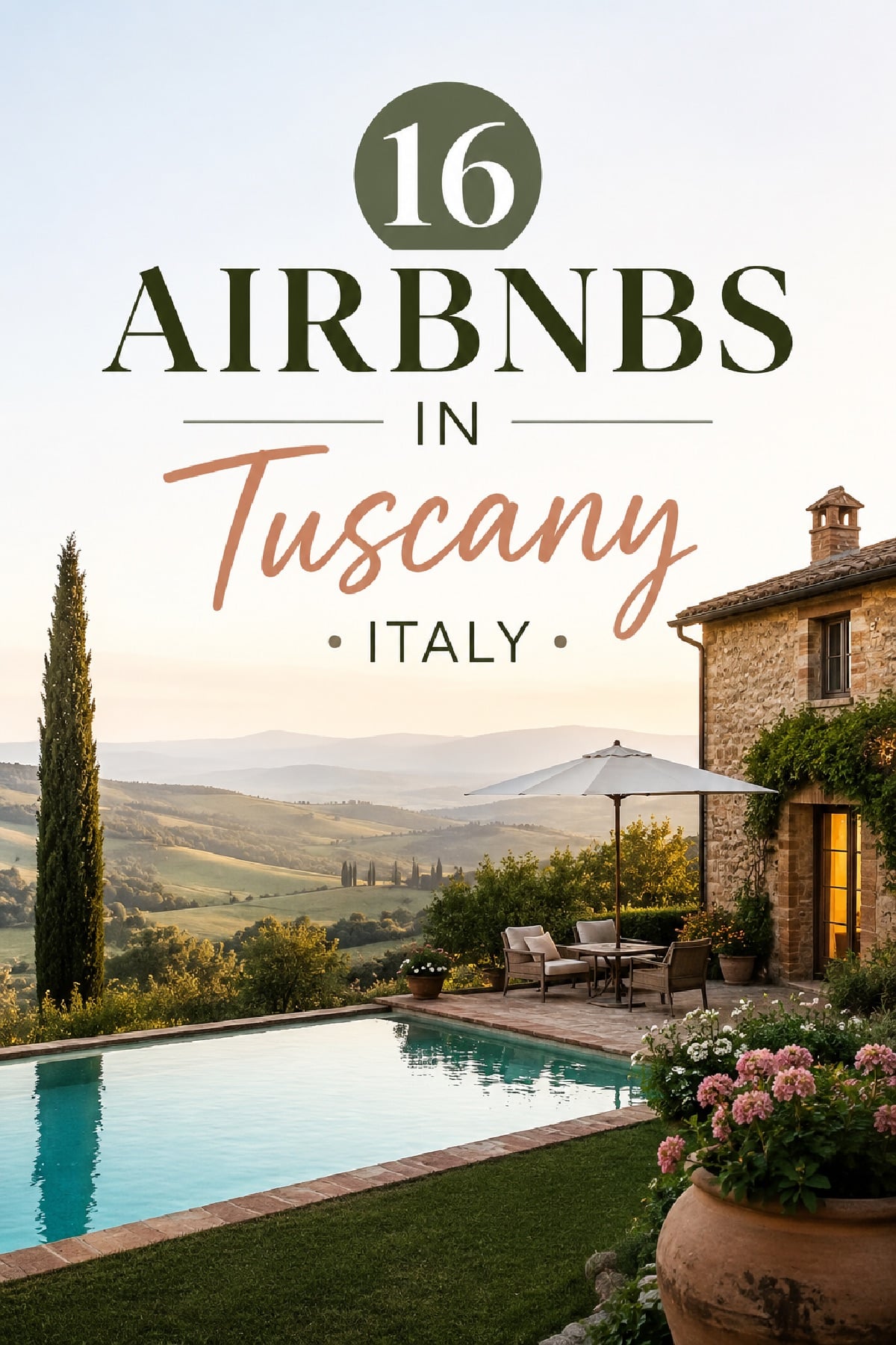 Top Airbnb vacation rentals in Tuscany Italy