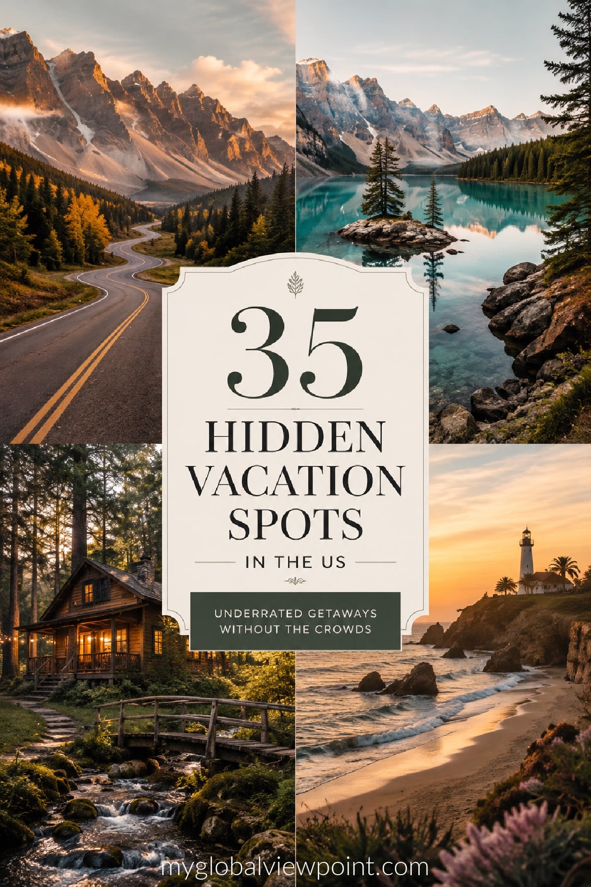 Hidden and underrated vacation spots in the US