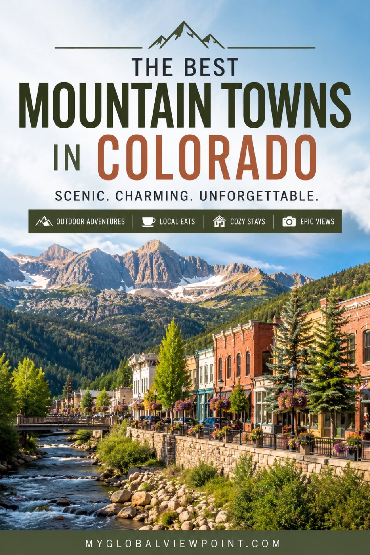 The best mountain towns in Colorado right now.