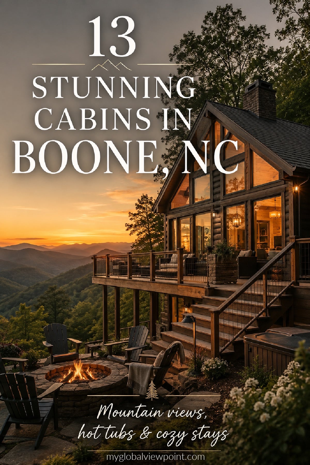 The most stunning cabin rentals in Boone, NC for a mountain getaway