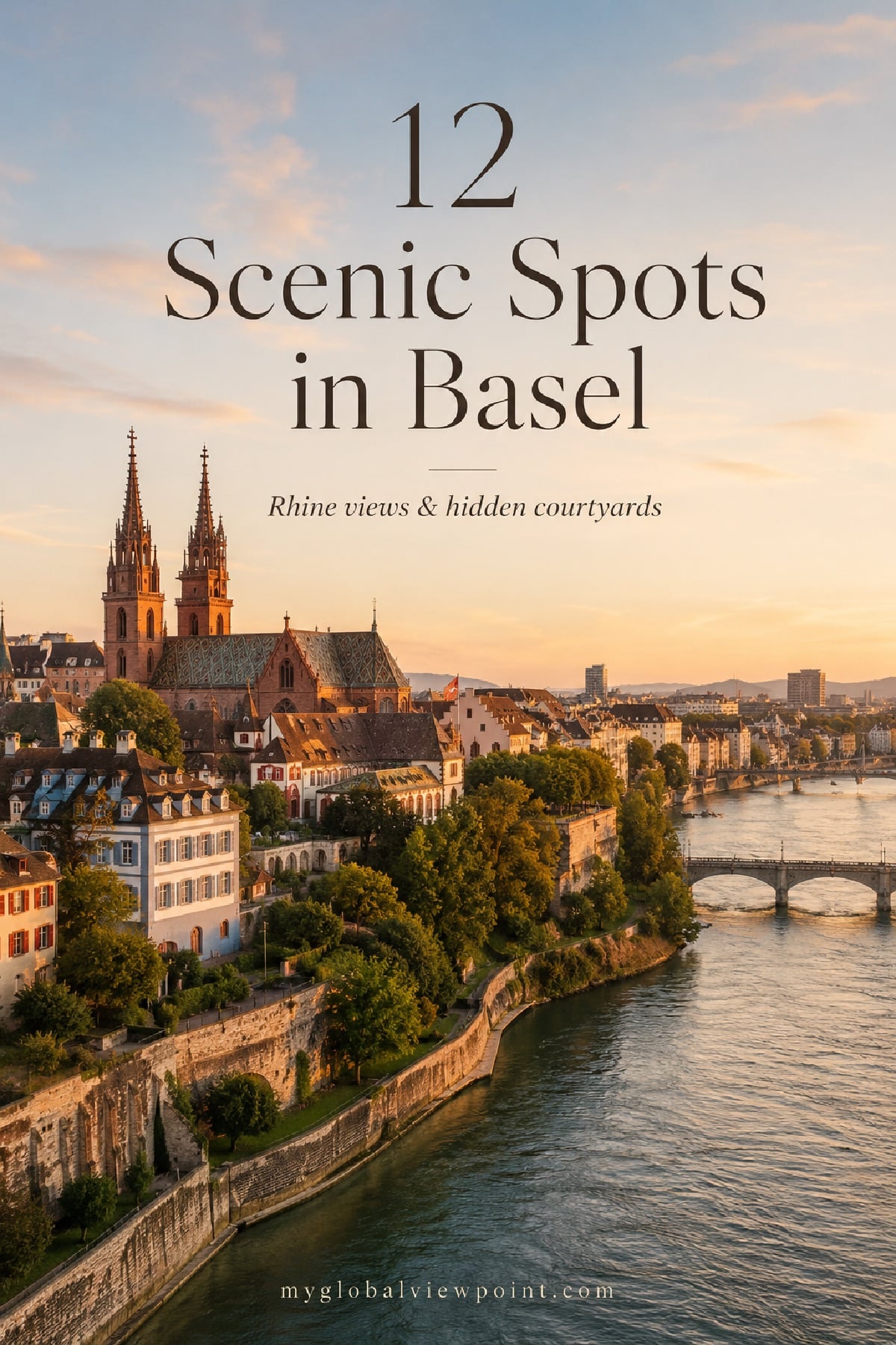 The most beautiful places in Basel right now