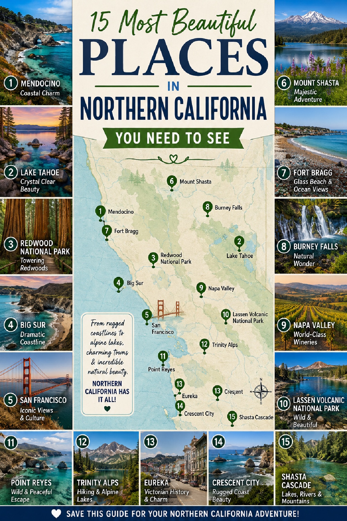 The most beautiful places in Northern California right now