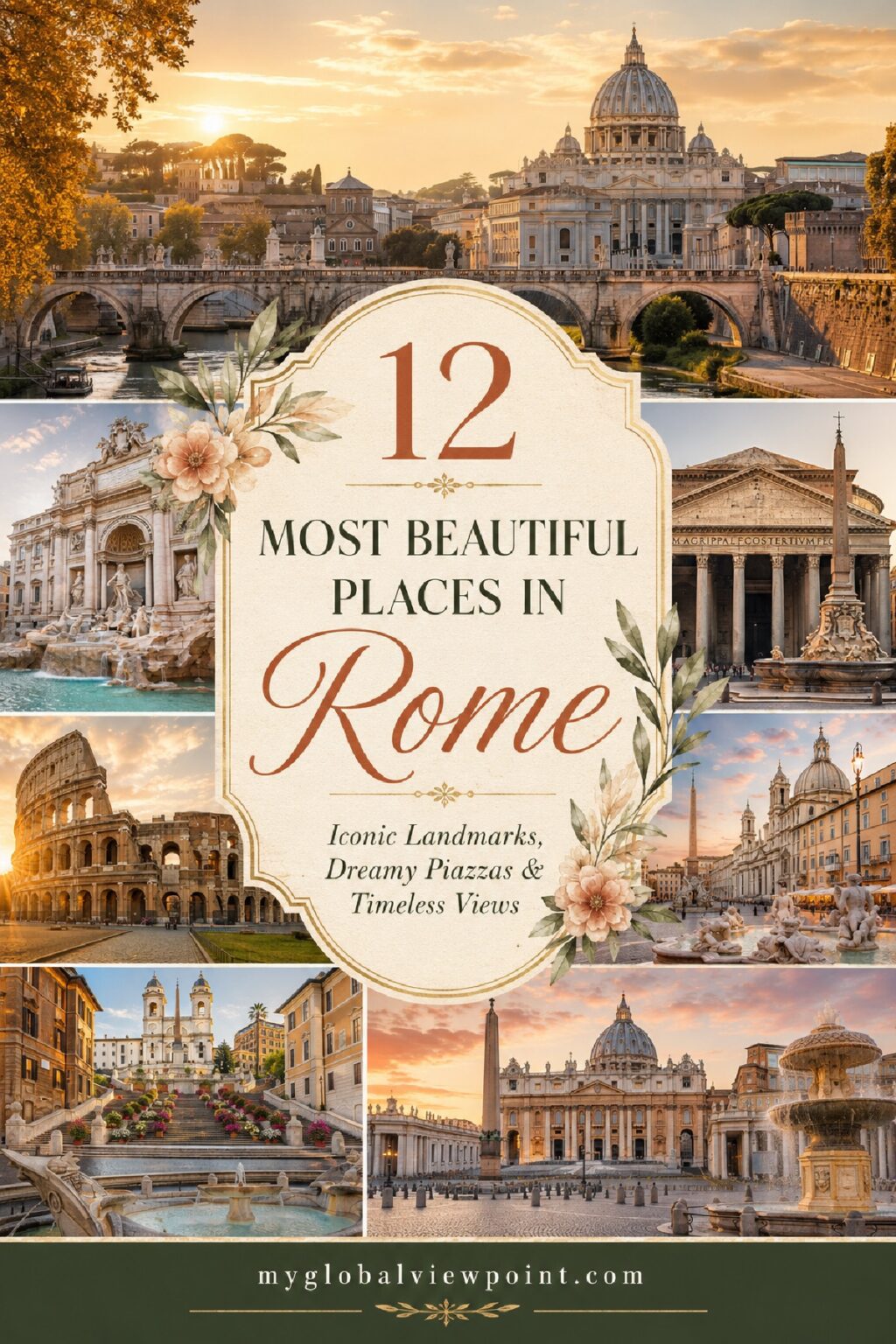 The 12 Prettiest Spots in Rome, From the Trevi Fountain to Hidden ...