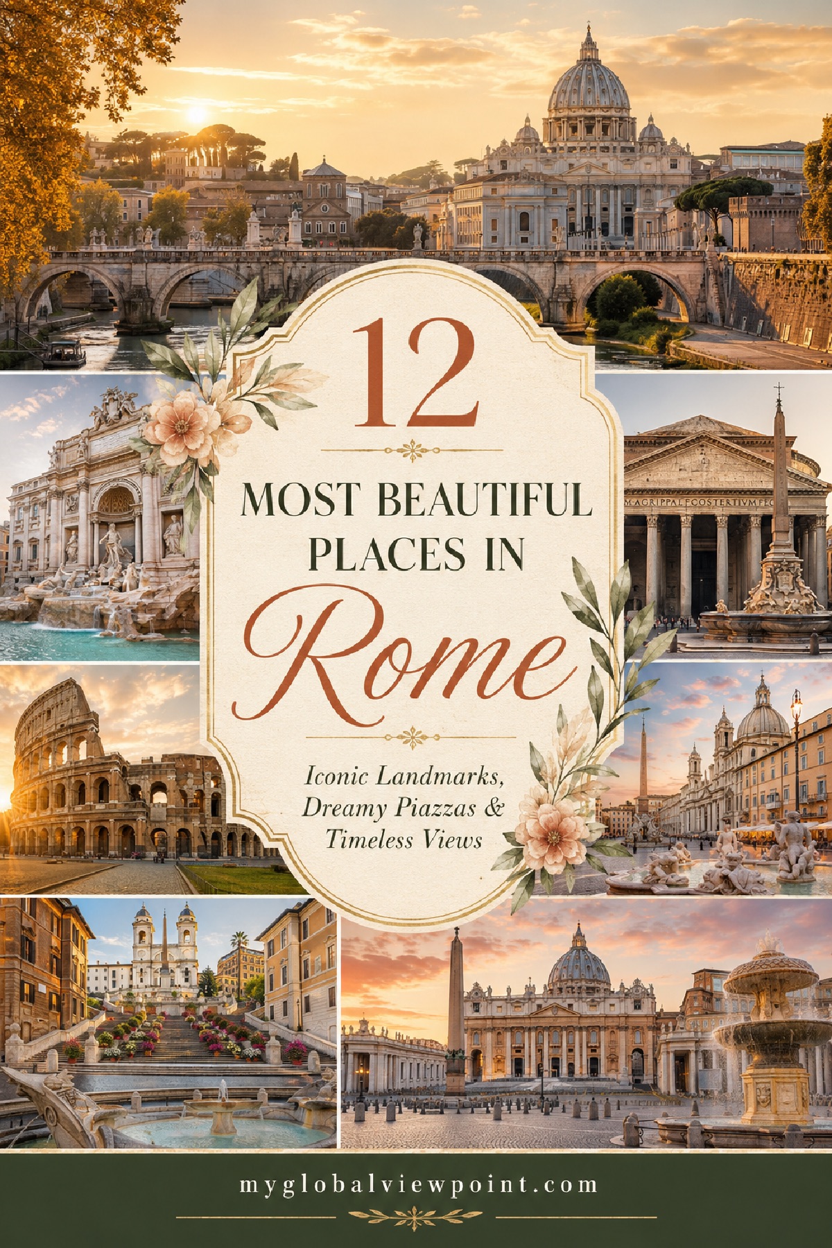 The most beautiful places in Rome right now