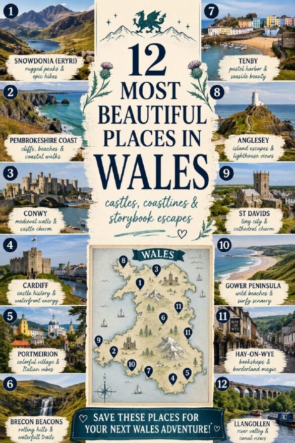 12 Beautiful Places in Wales to Visit You Won't Believe (2026)
