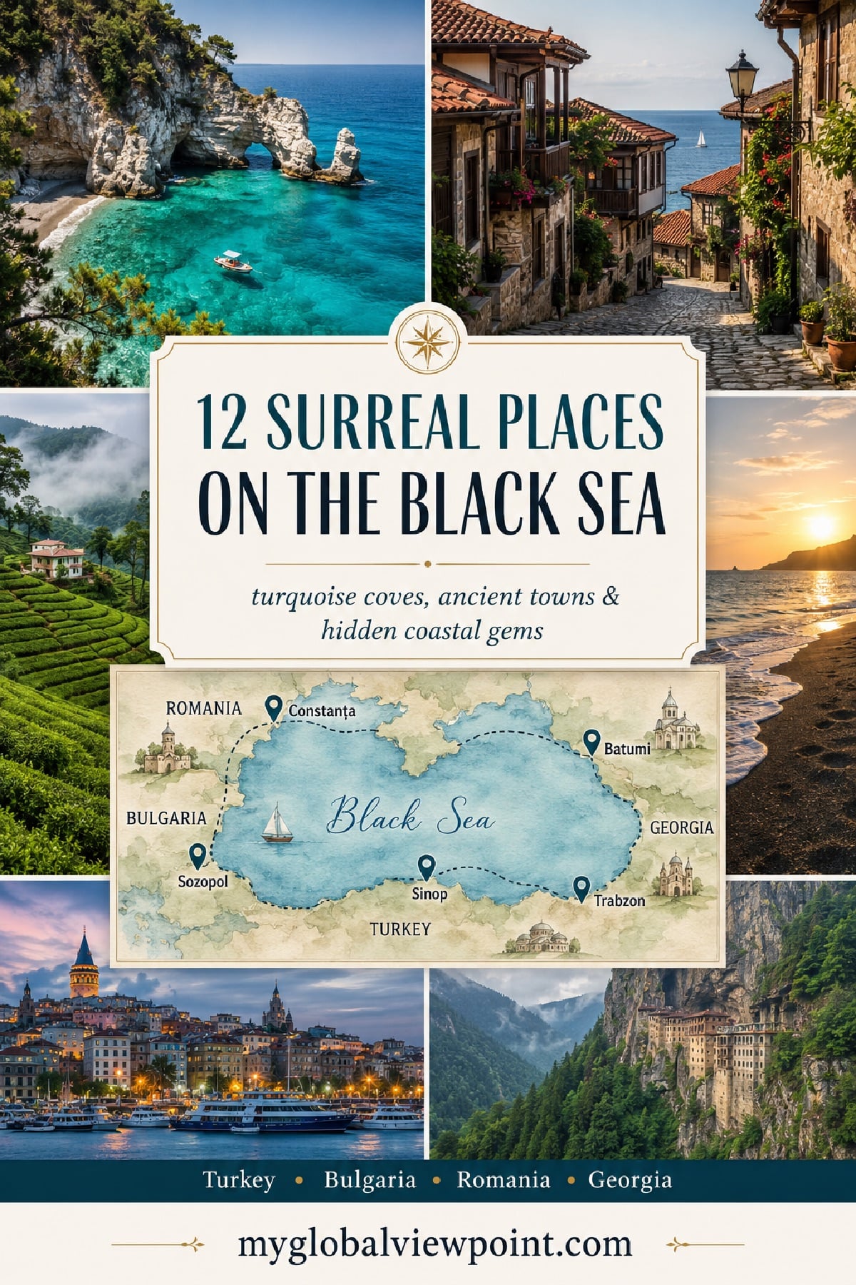 The most beautiful places on the Black Sea right now