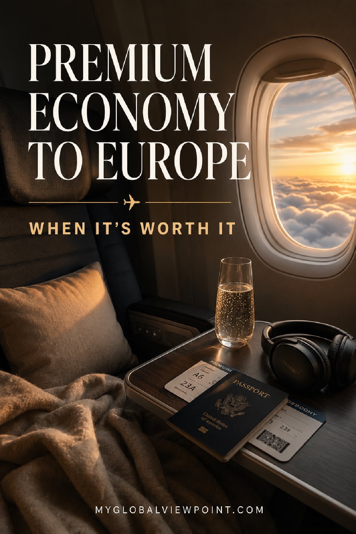 Premium economy to Europe: when it's worth the upgrade