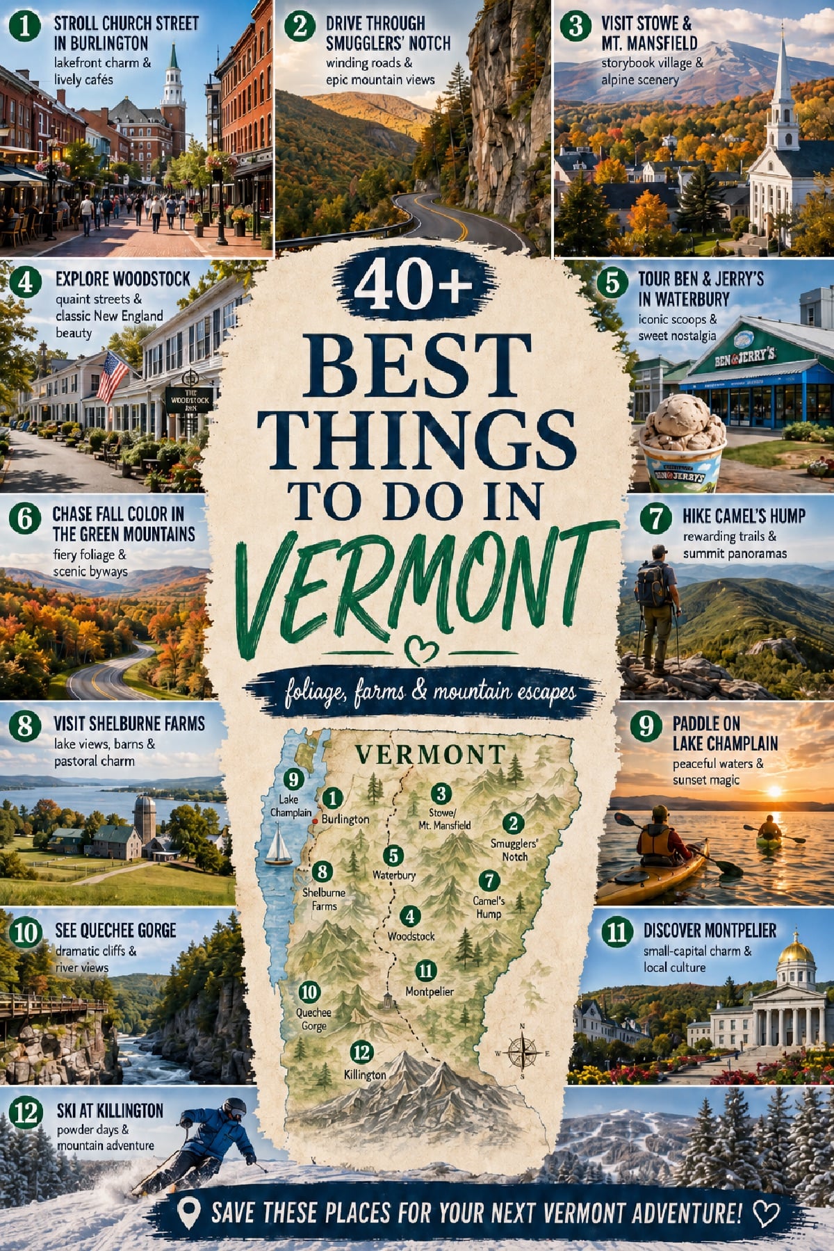 Coolest things to do in VT for visitors and locals