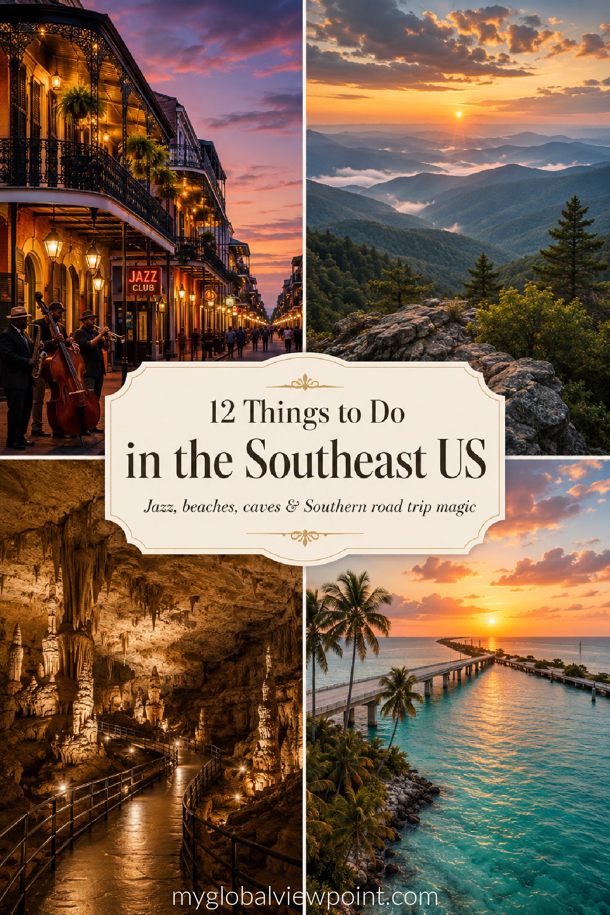 Cool and unique activities and locations in the Southeastern United States