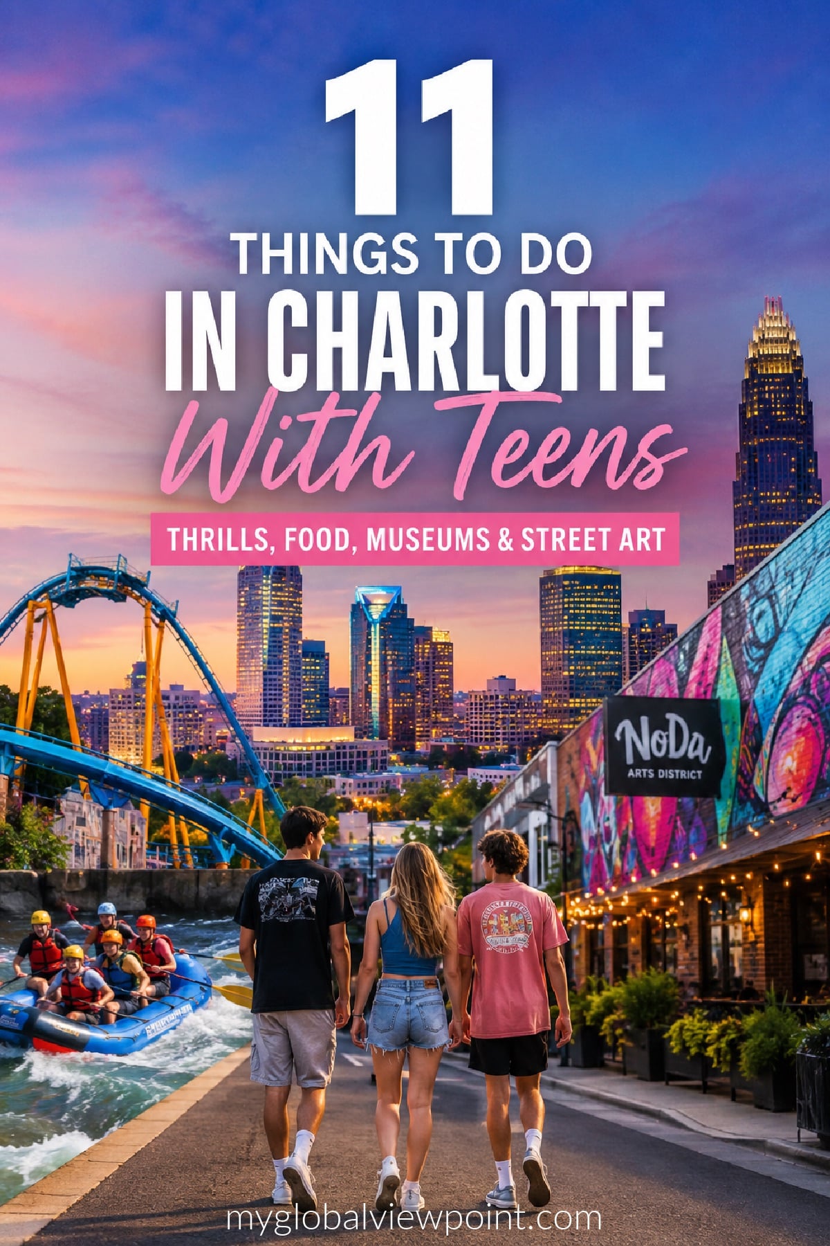 The top places to visit with Teens in Charlotte right now