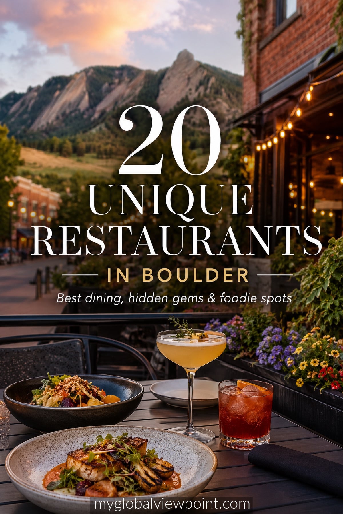 The top restaurants to visit in Boulder right now