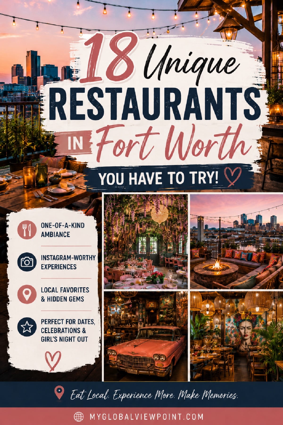 The top restaurants to visit in Fort Worth right now