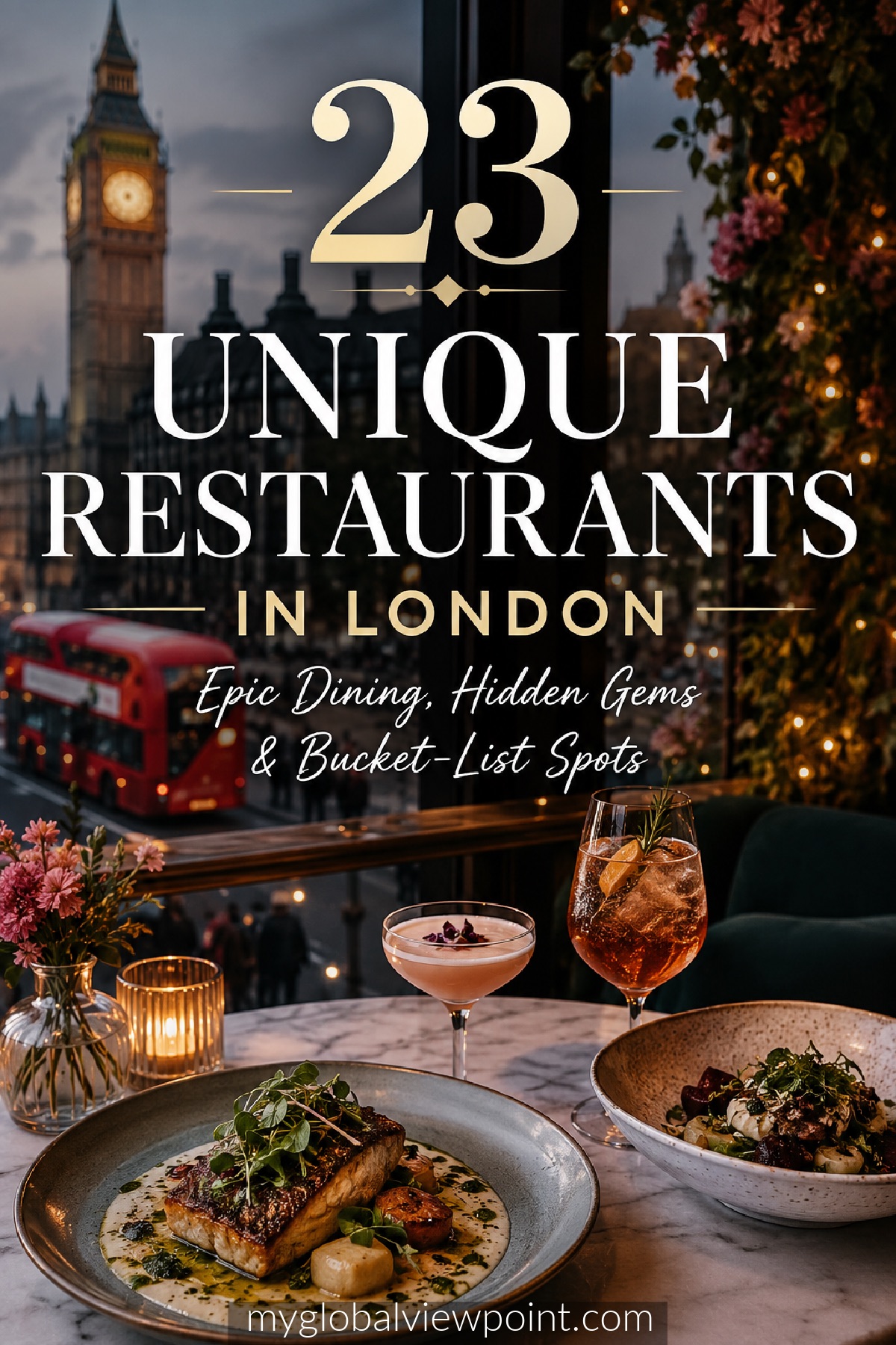 The most amazing places to eat in London for food lovers