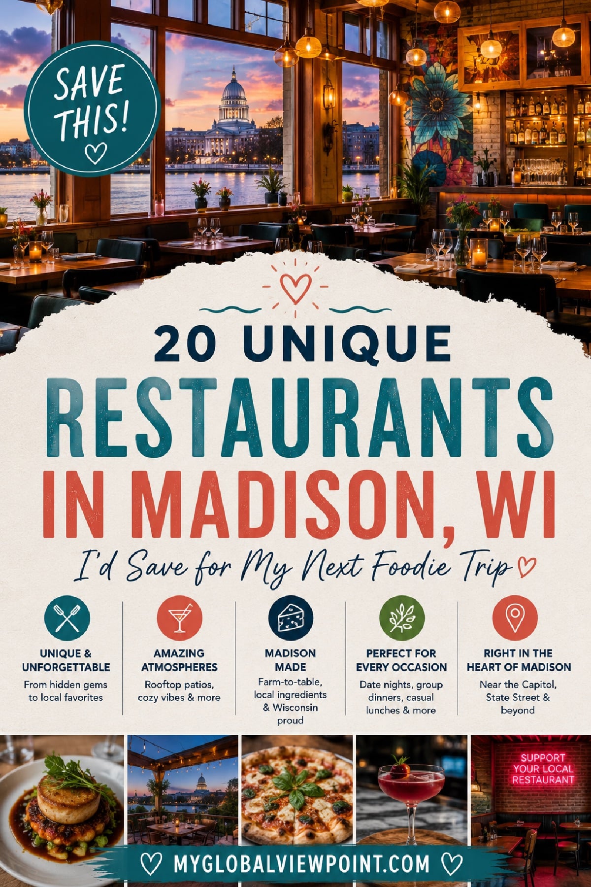 The top restaurants to visit in Madison WI right now