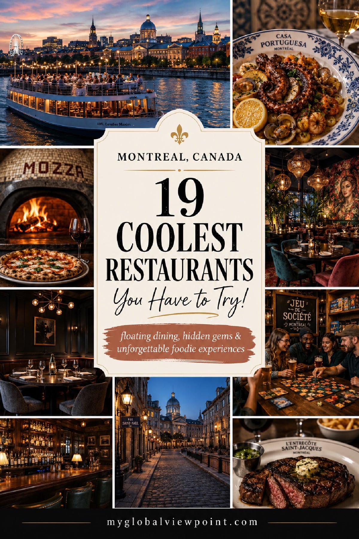 The top restaurants to visit in Montreal right now