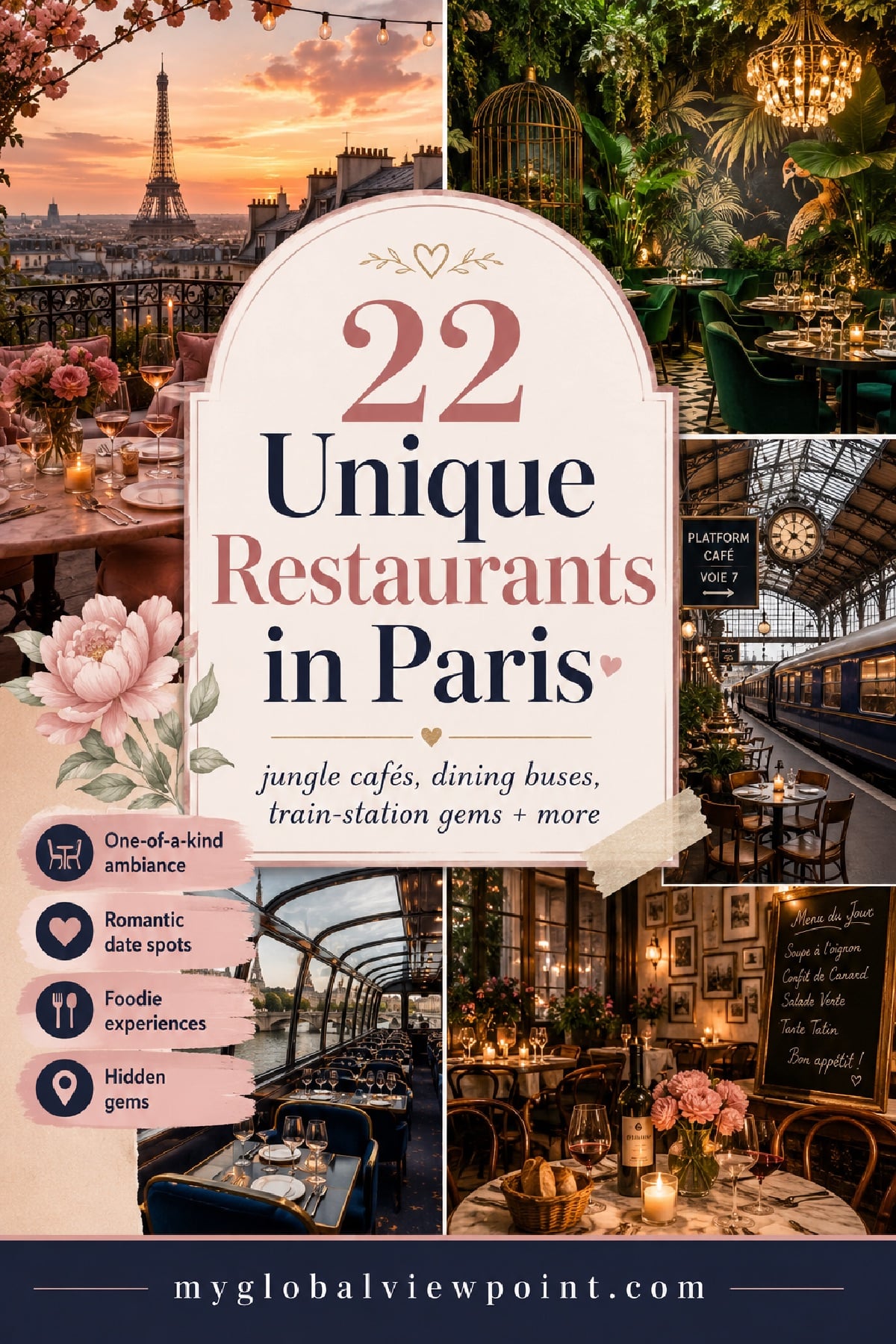 Awesome Paris restaurants for foodies