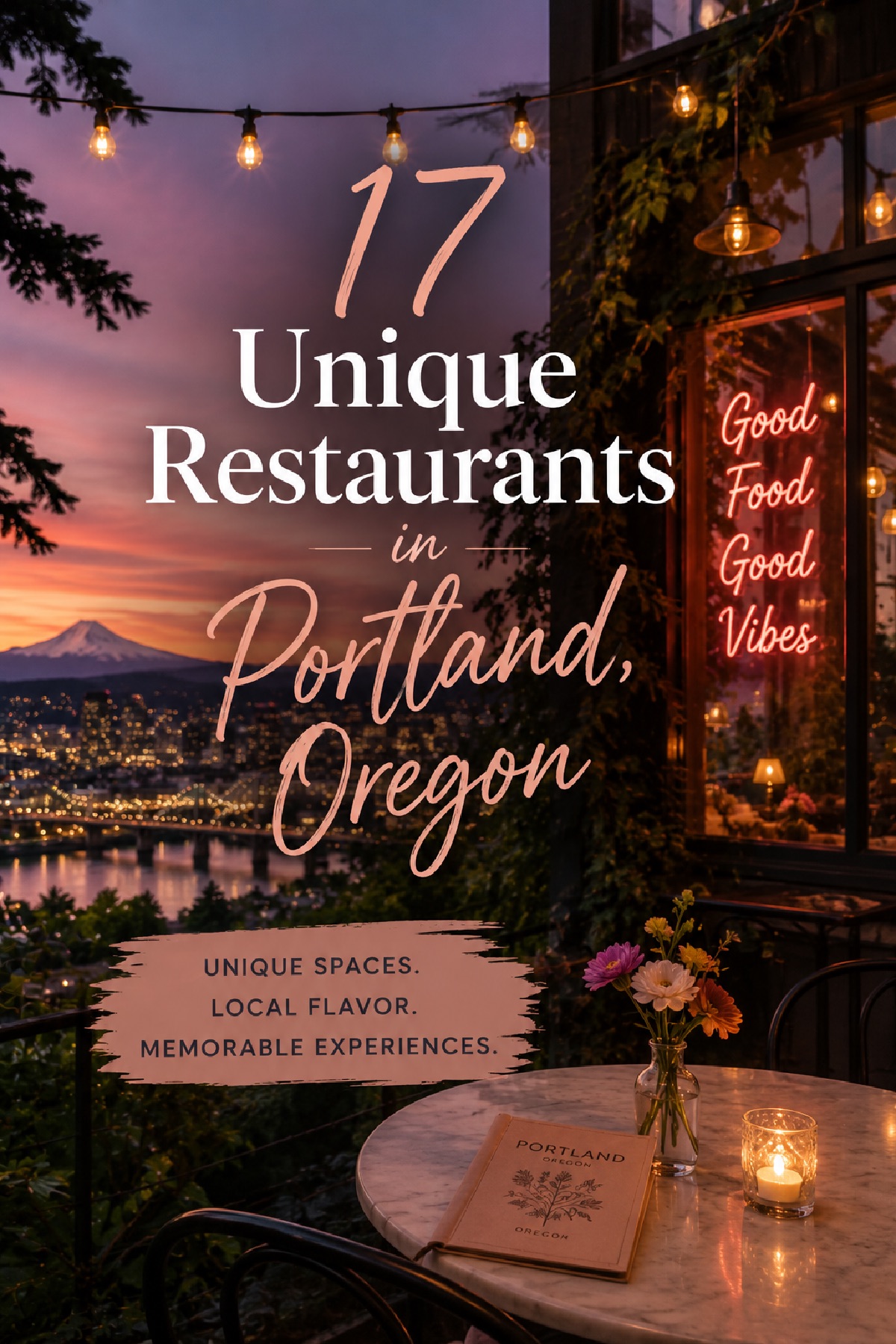 The top restaurants to visit in Portland (Oregon) right now
