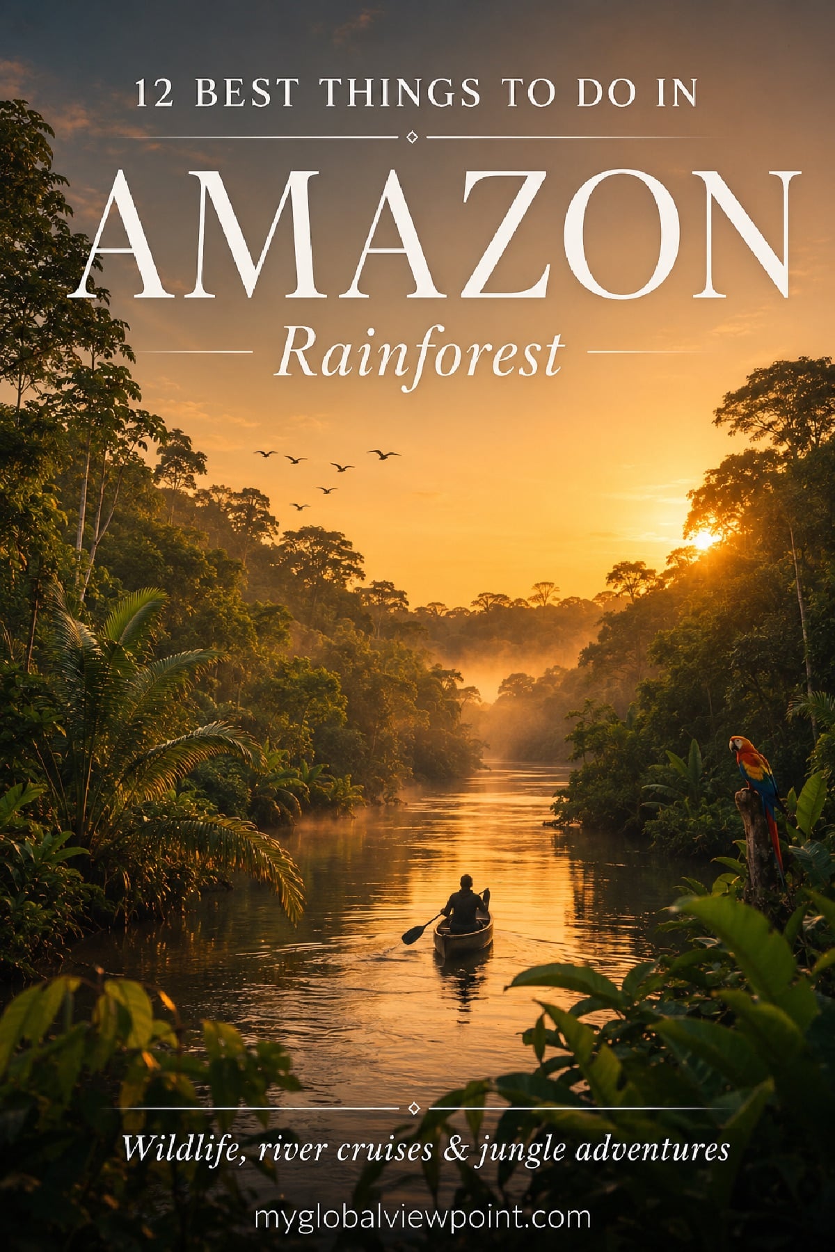 Best things to do in the Amazon Rainforest, wildlife and river cruises
