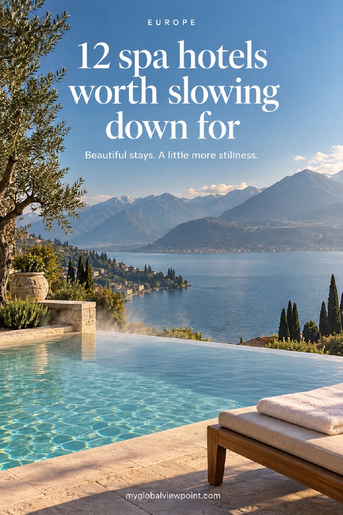 Luxury spa hotels worth visiting in Europe