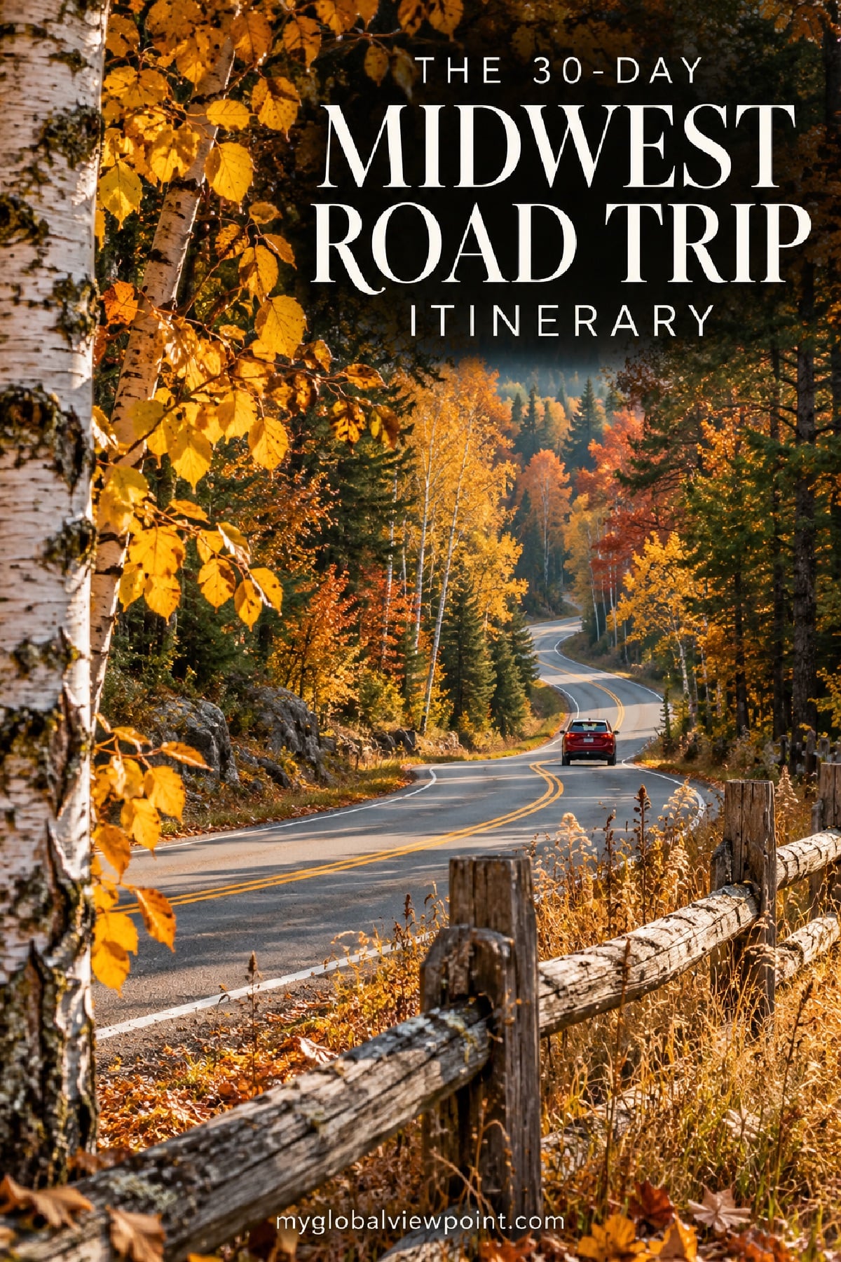 30 day Midwest road trip itinerary from Chicago