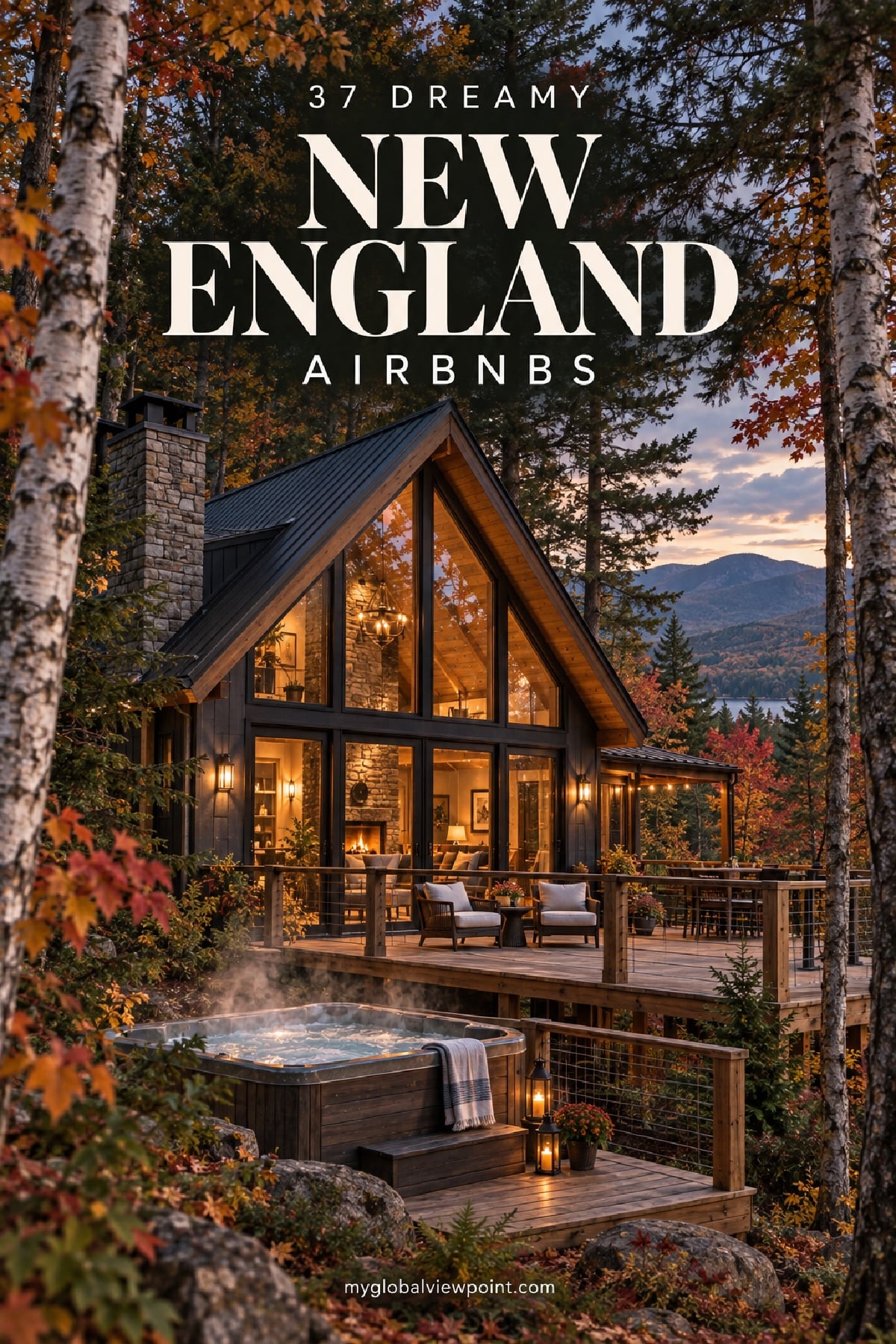 37 dreamy New England Airbnbs including a mountain A-frame cabin