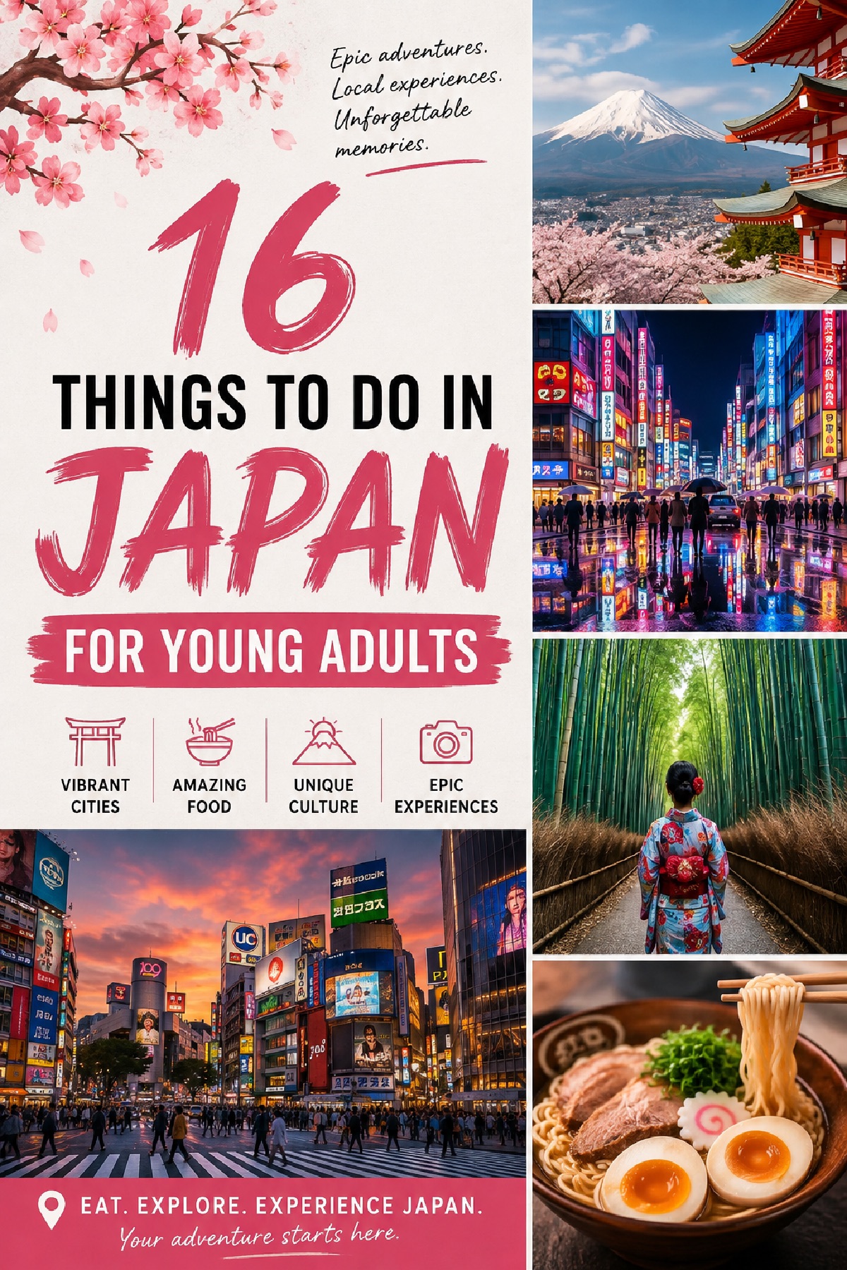 Fun things to do in Japan for young adults