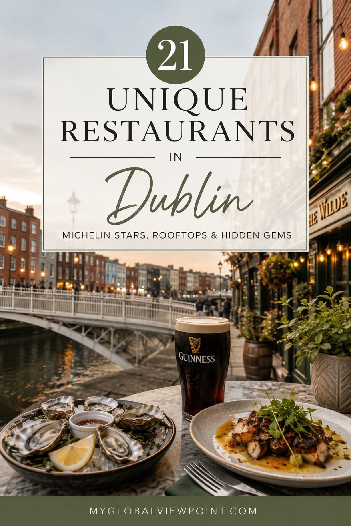 Unique restaurants to try in Dublin, Ireland